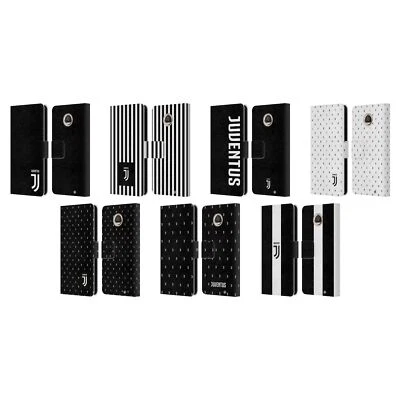 JUVENTUS FC LIFESTYLE 2 LEATHER BOOK WALLET CASE COVER FOR MOTOROLA PHONES - Image 1 of 4