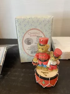 Cherished Teddies "Marchin' To The Beat Of Holiday Fun" - Picture 1 of 7