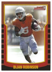 2022 Bowman University Bijan Robinson #2KB-22 READ&SAVE Texas Longhorns - Imagen 1 de 2