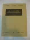 Handel - Concerto Grosso No.7 B Flat Major Hawkes Pocket Scores nr 228 