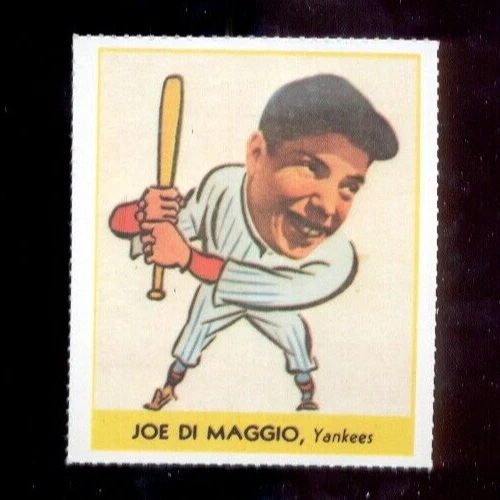 1977 Dover JOE DIMAGGIO New York Yankees 1938 Goudey Big League Heads Up Reprint - Image 1 of 1