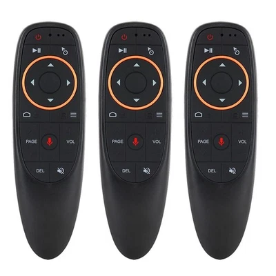 G10S 2.4G 3 Pcs/Set Voice Air Flying Mouse Gyroscope  Infrared Backlight 5393 - Image 1 of 4