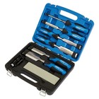 Draper Expert 88605 8 Piece Wood Chisel Set With Sharpening Stone & Honing Guide