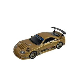Modellino Auto Mini GT 1/64 Toyota Supra A80 Top Secret GT-300 Gold - Foto 1 di 4