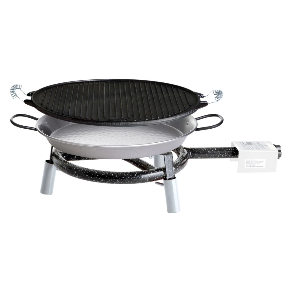 Paella World Trekking Line Set 1 mit Brenner, Paella-Pfanne und Grillpfanne Ø 30 - Bild 1 von 1
