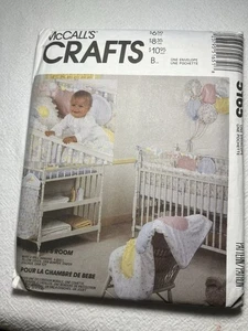McCall's Pattern 5165 Baby Room Decor Quilt Bumper Pad & Accessories UNCUT! - Picture 1 of 2