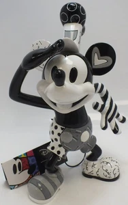 Disney Britto Steamboat Willie with Hand Up Pose Figurine - 6015551 - NEW - Picture 1 of 8