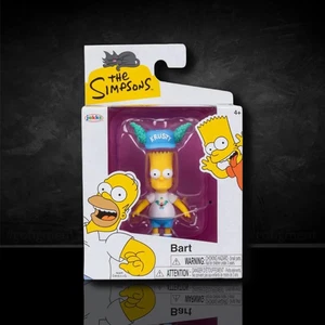 Bart Simpson With Krusty Hat The Simpsons Actionfigur 2 1/2" Scale - Bild 1 von 1