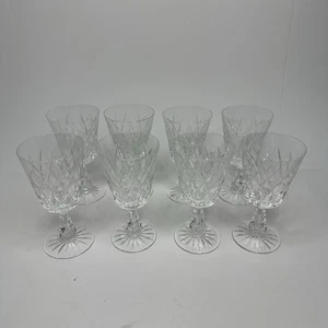 Vintage 8er Set Waterford Kinsale 6-7/8" Wasserkelch/Weingläser - TOP - Bild 1 von 9