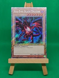 Yu Gi Oh - RA04-EN109 Dragón Negro Ojos Rojos - Secreto Platino Raro - Imagen 1 de 6