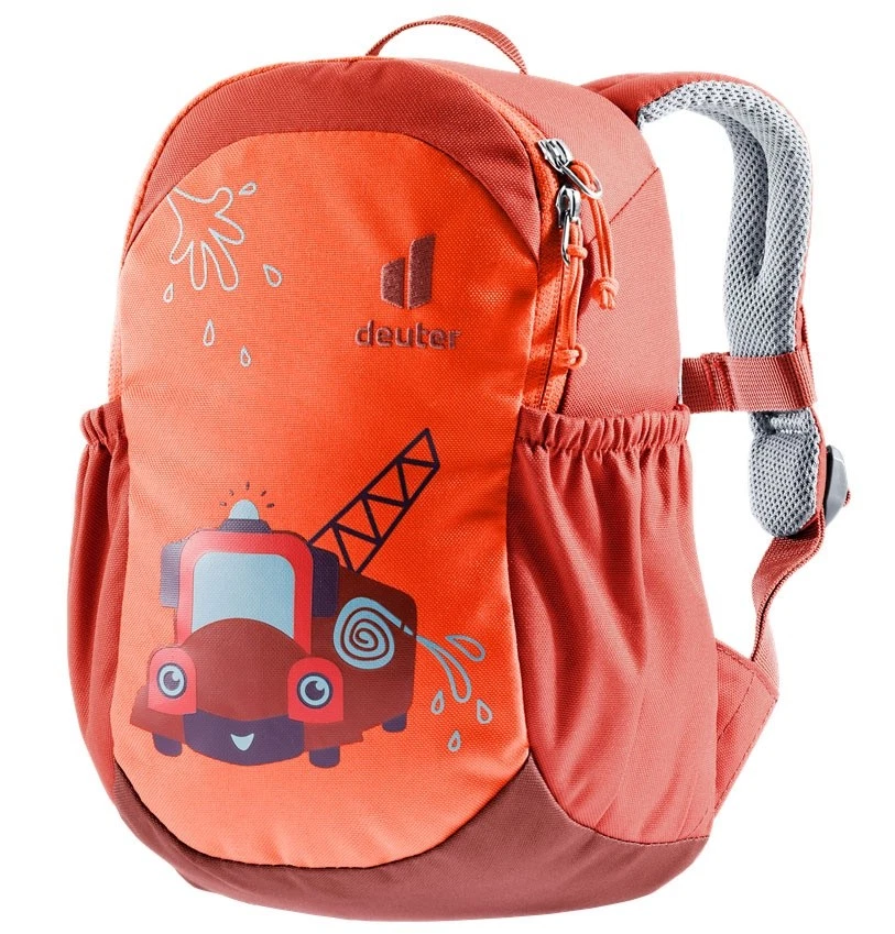 Deuter Pico papaya-lava Kinderrucksack Feuerwehr