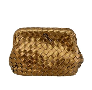 Vintage Shari Clutch Schultertasche God Woven Mini Bag - Bild 1 von 6