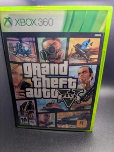 Grand Theft Auto V - Xbox 360 - CIB - Tested & Working - Picture 1 of 4