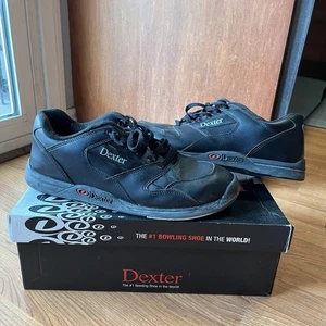 Schwarze Dexter Schleifenschuhe Größe 12 Herren - Bild 1 von 11