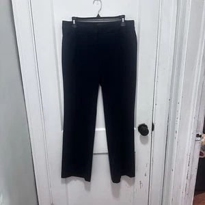 Talbots Damen Signature marineblau Karriere Anzughose Größe 8L Reißverschluss flach Frt. - Bild 1 von 5