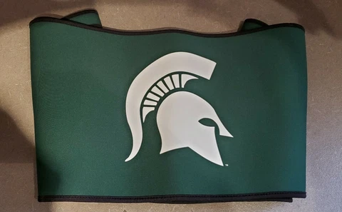 1 Ct Michigan State Spartans MSU Cooler Coozie Tailgate TLG8 Ice Box 38 to 50 Qt Cover