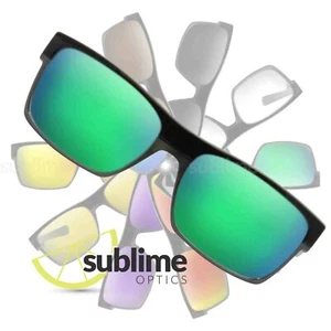 POLARIZED Metallic Green Replacement Lenses For Oakley Twoface ~ Jade OO9189 - Picture 1 of 5