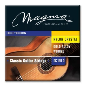Cuerdas para Guitarra Clásica Magma Alta Tensión Especial Nylon - Aleación Dorada "Bronce 8 - Imagen 1 de 5