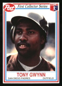 Tony Gwynn 1990 Post Cereal #5  Baseball Card