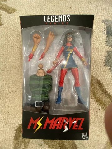 Marvel Legends Ms. Marvel Sandman Build-A-Figure BAF Series Hasbro NEW SEALED Cover