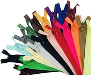 Invisible Zip Concealed Closure Tape Closed End 7''8'' 9"10' 12" Quality Assured - Picture 1 of 4