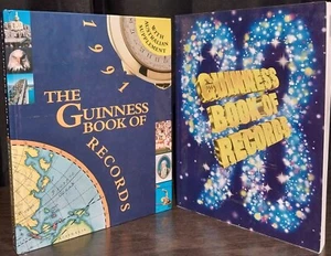 1991 & 1998 Guinness World Records Books - Picture 1 of 1