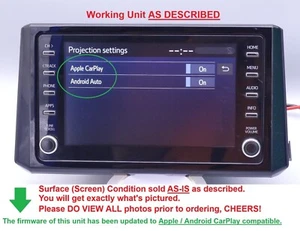 Toyota Corolla Ascent Sport Head Unit E210 ONLY Apple/Android CarPlay Compatible - Picture 1 of 18
