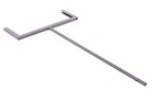 Schildhalter Plakathalter Preisschild Halter Metall Anthrazit DIN A4 H: 44  cm