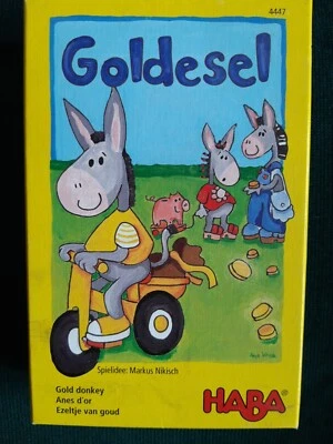 Haba Goldesel Lernspiel Nr.4447 *** Top Zustand *** 100% Komplett - Bild 1 von 4