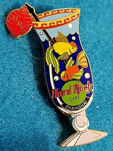 SHANGHÁI CHINA SERIE HURACÁN LINTERNA ROJA PECES TROPICALES Hard Rock Café PIN LE - Imagen 1 de 1