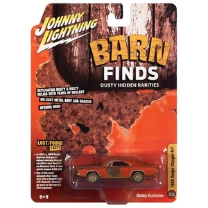 Johnny Lightning - Dodge Charger 1969 naranja - JLSP192 - 1:64 - Barn Finds - Imagen 1 de 3
