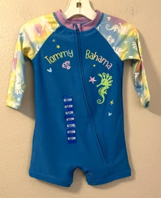 New With Tags Tommy Bahama Kids Swimsuit Unisex Size 6-12 Months Please Read - Image 1 of 4