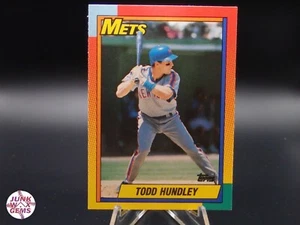 Todd Hundley 1990 Topps negociado #44T radiocontrol casi nuevo - Imagen 1 de 2