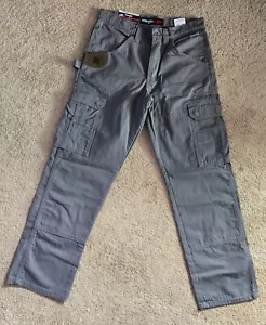 Wrangler RIGGS Workwear Ripstop Ranger Mens Cargo Pant 30x30 Slate Gray - Picture 1 of 5