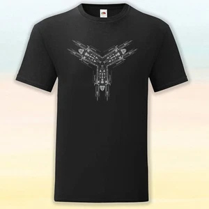 Retro Future Steampunk Circuit Type 1 T-Shirt Hand Printed Gift Size S-3XL - Picture 1 of 4