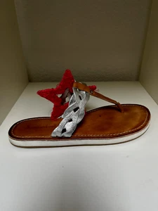 Sommerkind Leder Flip Flops Sandalen Pantoletten Gr. 39 3 x getragen NEU wertig - Bild 1 von 2