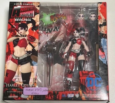 Figura Kaiyodo Amazing Yamaguchi Harley Quinn 015 150 mm Foto 1 de 4