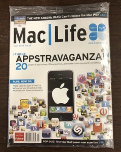 Brand New Sealed Mac Life Magazine July 2009 iPhone Appstravaganza Issue #30 - Imagen 1 de 2