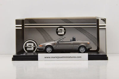 VOLVO 480 TURBO CABRIOLET 1990 TRIPLE 9 1/43 NEUF EN BOITE - Photo 1/4