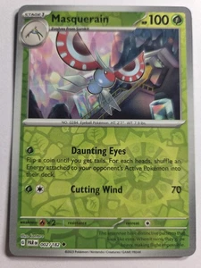 Masquerain 002/182 PAR SV04: Paradox Rift Uncommon Reverse Holo NM Pokemon TCG - Picture 1 of 2
