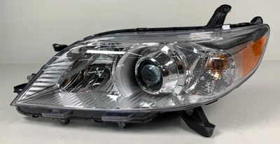 Faro halógeno cromado lado conductor delantero izquierdo Toyota Sienna 2011-2020 OEM Foto 1 de 4