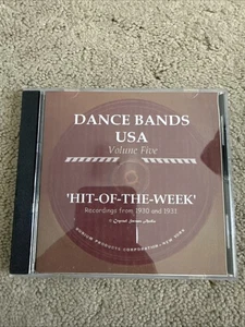 Dance Bands Usa Volume Five Cd Hit Of The Week Recordings From 1930-1931 - Picture 1 of 4