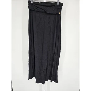 Calvin Klein Womens Sz XS maxi Length Skirt Solid Black - Picture 1 of 4