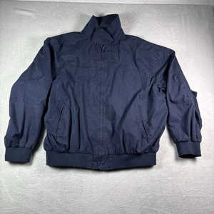 Vintage Northwest Territory Jacke Gr. Large Herren Bomberjacke Navy Blau - Bild 1 von 6