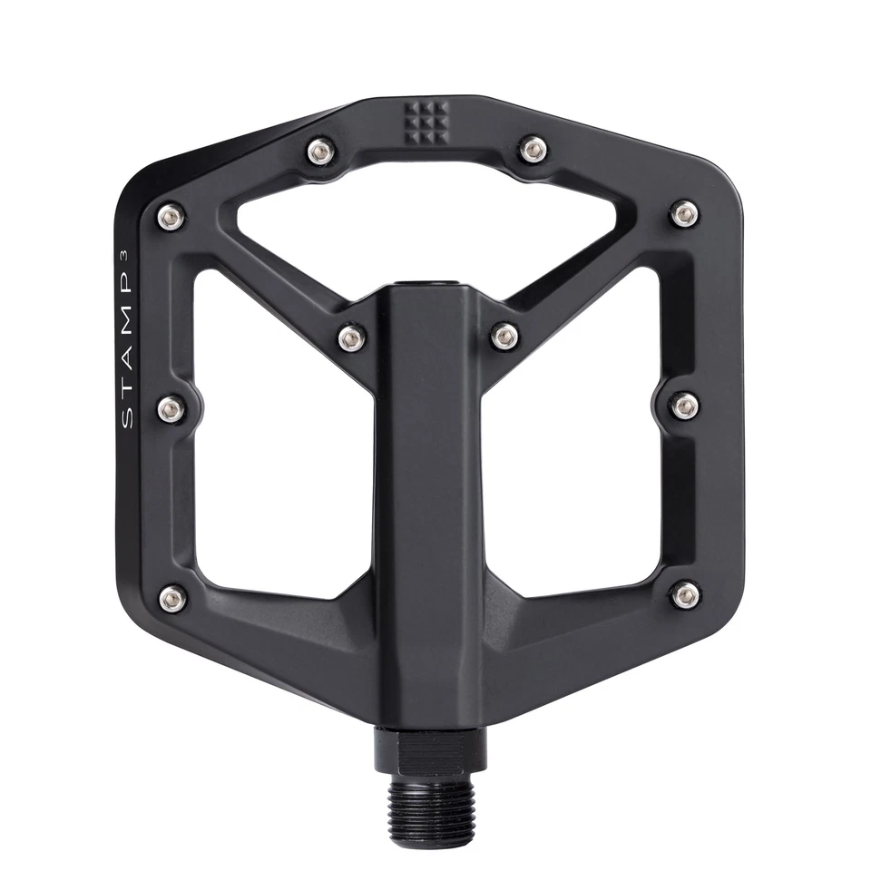 Crank Brothers Stamp 3 Small Magnesium Platform Pedals, Black - Image 1 of 1