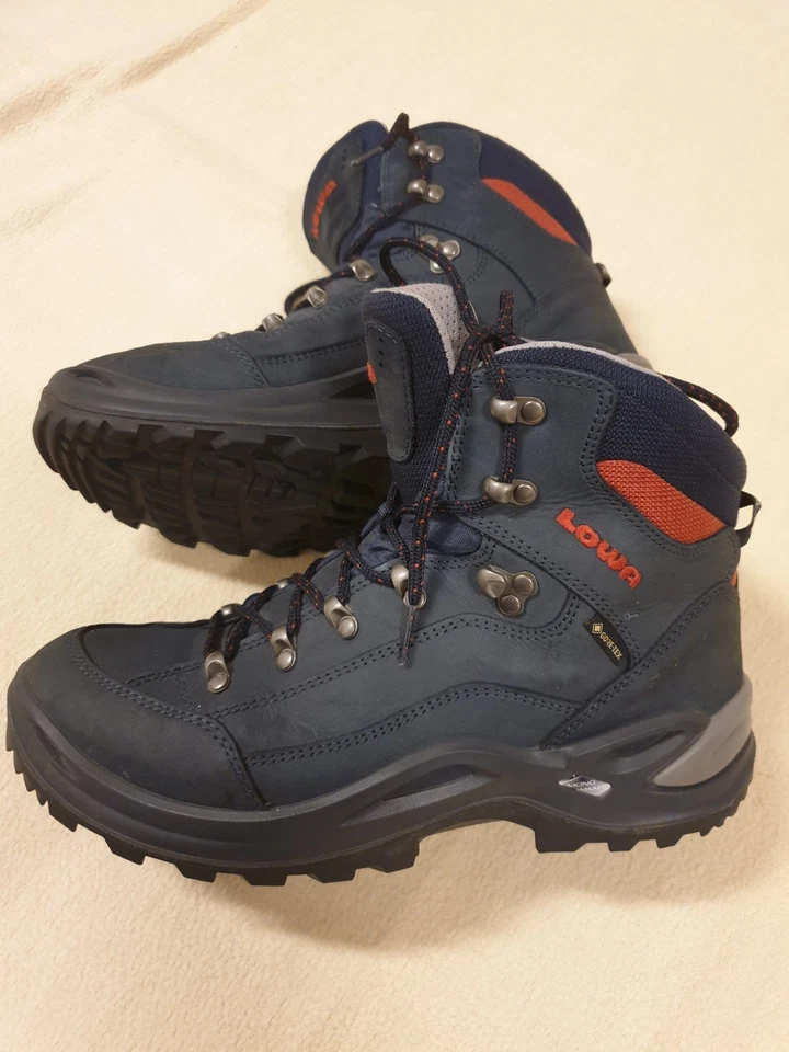 LOWA Wanderschuhe Gr. 42, RENEGADE, Damen, GTX MID Ws, Schuhe, GoteTex, MonoWrap - Bild 1 von 4