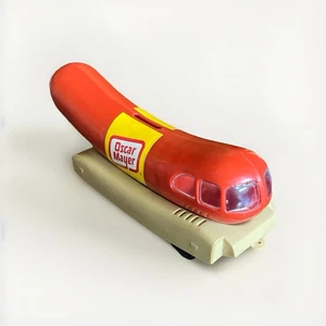 Vtg OSCAR MAYER WIENERMOBILE Coin Piggy Bank Vehicle Car 10" Weiner Hot Dog - Picture 1 of 4
