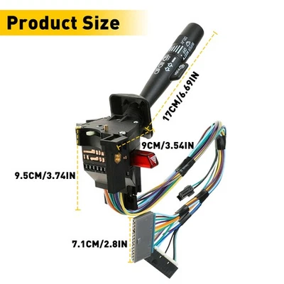 For 1996-2000 GMC Savana 1500 2500 3500 Turn Signal Switch Wiper Car Accessories - Image 1 of 4