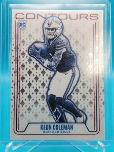 2024 Panini Phoenix - Contours Keon Coleman #CON-KCN (RC) Bills - Bild 1 von 2