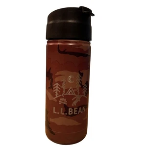 LL Bean Insulated Camo Coffee Mug 18 oz Stainless Steel Double Wall Tumbler - Picture 1 of 12